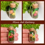 polymer clay miniature bottle vegetable necklace 3 collage